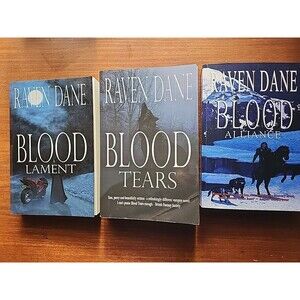 LEGACY OF THE DARK KIND Raven Dane 3 PBs Blood Lament Blood Tears & bld Alliance